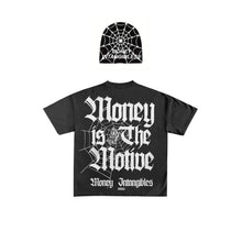 Load image into Gallery viewer, 26S/F Black 'Attract the Money’ Vintage Short sleeve tee