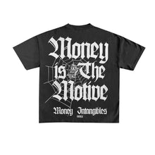 Load image into Gallery viewer, 26S/F Black 'Attract the Money’ Vintage Short sleeve tee